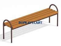 Лавочка парковая МАФ 1603 в Вологде
