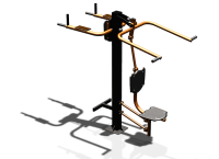 Уличный тренажер "Верхняя тяга Брусья Пресс" УТ339 в Вологде Уличный тренажер "Верхняя тяга Брусья Пресс" УТ339 в Вологде