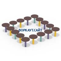 Бум-бревно Квадрат ДСК 3543 в Вологде