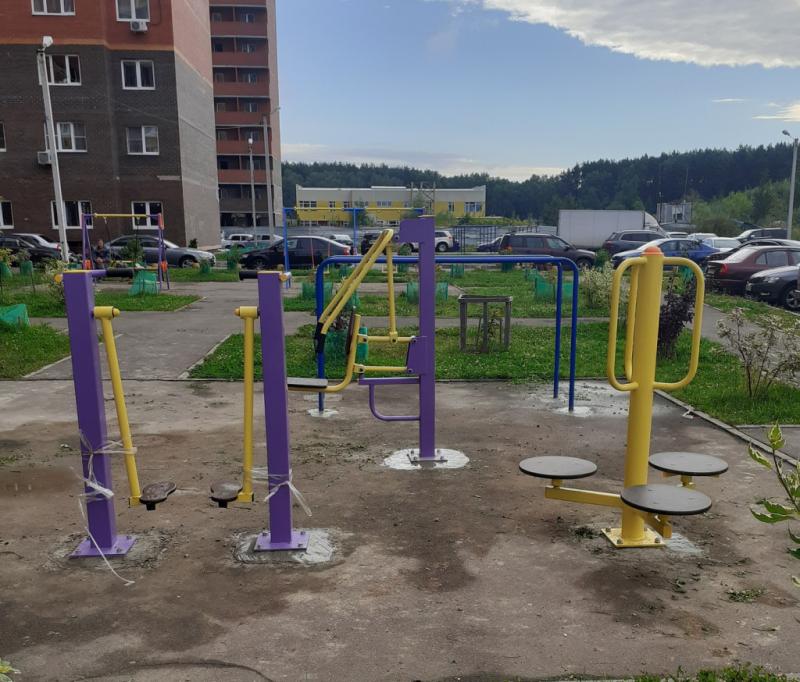 Монтаж спортивного оборудования в Вологде в Вологде