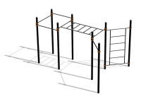 Спортивный комплекс воркаут ВС-117 в Вологде