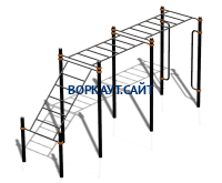 Спортивный комплекс воркаут ВС-190 в Вологде Спортивный комплекс воркаут ВС-190 в Вологде