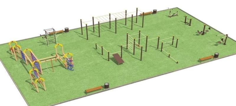 Проект спортивной площадки для любого возраста - 1 096 200 рублей. в Вологде