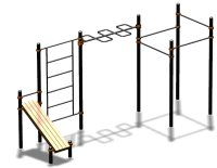 Спортивный комплекс воркаут ВС-74 в Вологде