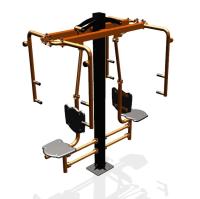 Уличный тренажер "Баттерфляй двойной"   УТ208 в Вологде Уличный тренажер "Баттерфляй двойной"   УТ208 в Вологде