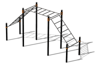Спортивный комплекс воркаут ВС-192 в Вологде Спортивный комплекс воркаут ВС-192 в Вологде
