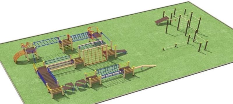 Проект спортплощадки с полосой препятствий - 1 178 100 рублей в Вологде