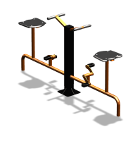 Уличный тренажер  "Вело двойной"   УТ211 в Вологде