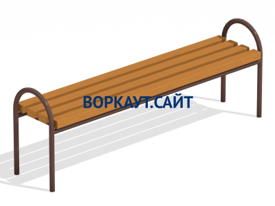 Лавочка парковая МАФ 1603 в Вологде