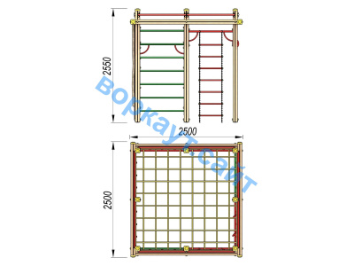 Детский спортивный комплекс ДСК 3110 в Вологде