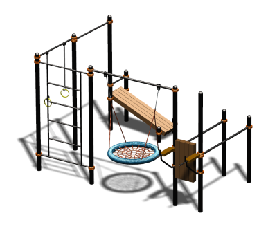 Спортивный комплекс воркаут ВС-97 в Вологде