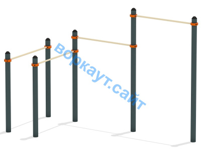 Турник двойной с брусьями ВС-17 в Вологде