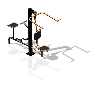 Уличный тренажер "Верхняя тяга Вело" УТ340 в Вологде