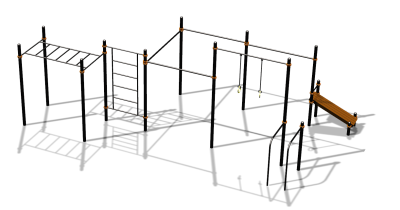 Спортивный комплекс воркаут ВС-153 в Вологде