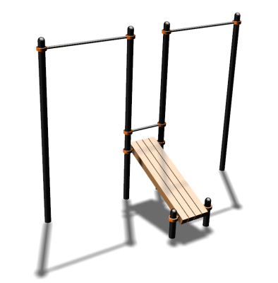 Воркаут турники со скамьей для пресса ВС-27 в Вологде