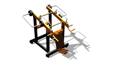 Силовой уличный тренажер  "Жим вверх"  УТ421 в Вологде