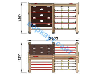 Детский спортивный комплекс ДСК 3203 в Вологде