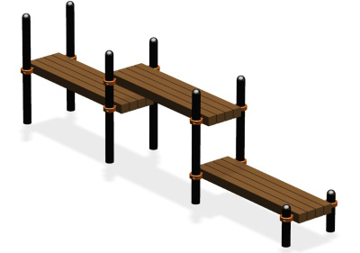 Спортивный комплекс воркаут ВС-63 в Вологде