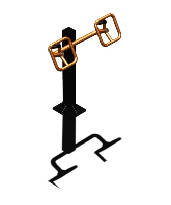 Уличный тренажер "Штурвал одинарный" УТ 122 в Вологде