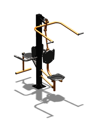 Уличный тренажер "Верхняя тяга Флекс" УТ325 в Вологде