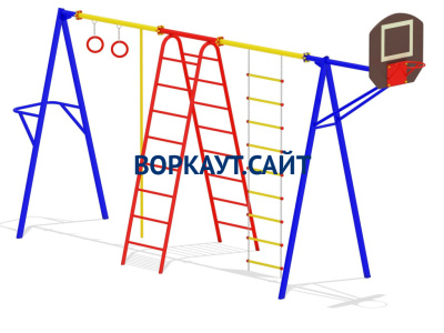 Гимнастический комплекс с баскетбольным щитом МАФ 3001 в Вологде Гимнастический комплекс с баскетбольным щитом МАФ 3001 в Вологде