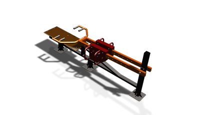 Силовой уличный тренажер  "Жим лежа"  УТ411 в Вологде