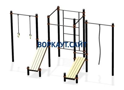 Спортивный комплекс воркаут ВС-44 в Вологде
