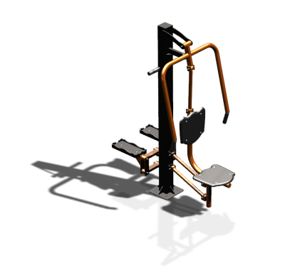 Уличный тренажер "Жим от груди Степпер" УТ342 в Вологде