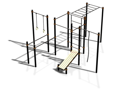Спортивный комплекс воркаут ВС-68 в Вологде