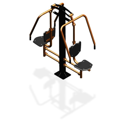 Уличный тренажер  "Жим от груди двойной" УТ204 в Вологде