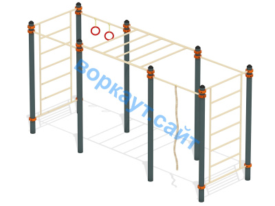 Воркаут комплекс гимнастический  ВС-24 в Вологде
