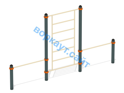 Шведская стенка с перекладинами ВС-13 в Вологде