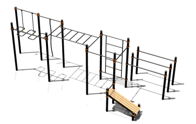 Спортивный комплекс воркаут ВС-77 в Вологде
