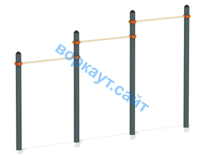 Турник тройной ВС-4 в Вологде