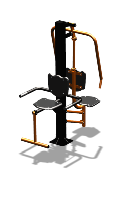 Уличный тренажер "Жим от груди Флекс" УТ324 в Вологде