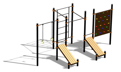 Спортивный комплекс воркаут ВС-125 в Вологде Спортивный комплекс воркаут ВС-125 в Вологде