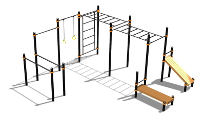 Спортивный комплекс воркаут ВС-71 в Вологде