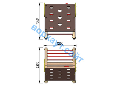 Детский спортивный комплекс ДСК 3202 в Вологде