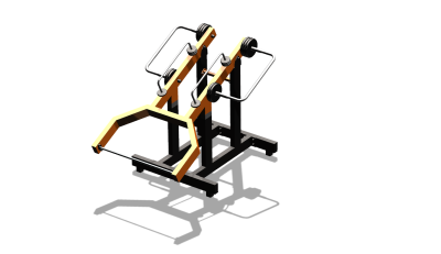 Силовой уличный тренажер  "Мультиштанга"  УТ417 в Вологде