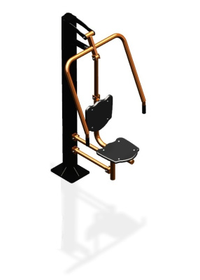 Уличный тренажер "Жим от груди одинарный" УТ 111 в Вологде