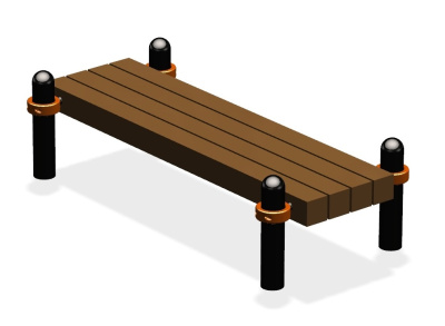 Воркаут скамья ВС-38 в Вологде