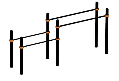 Брусья разновысокие ВС-15 в Вологде