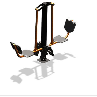 Уличный тренажер  "Жим ногами двойной"  УТ203 в Вологде