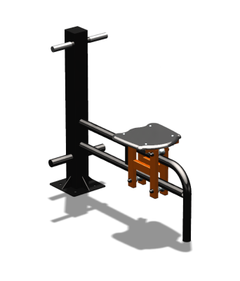 Уличный тренажер "Каталка одинарная" УТ 123 в Вологде
