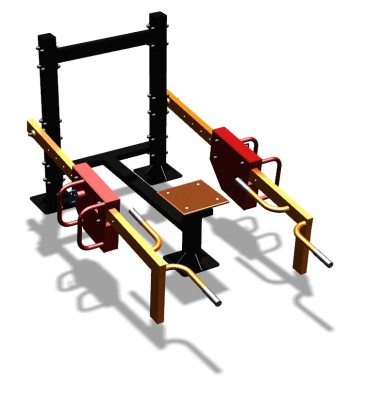 Силовой уличный тренажер  "Приседания/Шраги"  УТ413 в Вологде