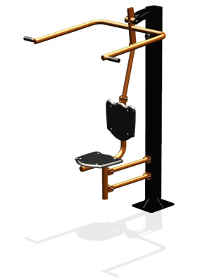 Уличный тренажер "Верхняя тяга одинарный" УТ 114 в Вологде