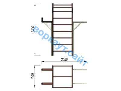 Детский спортивный комплекс 3 в 1 ДСК 3103 в Вологде