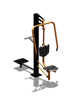 Уличный тренажер "Жим от груди Твистер" УТ328 в Вологде