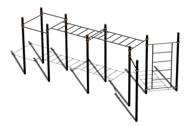 Спортивный комплекс воркаут ВС-118 в Вологде