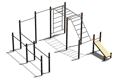 Спортивный комплекс воркаут ВС-146 в Вологде
